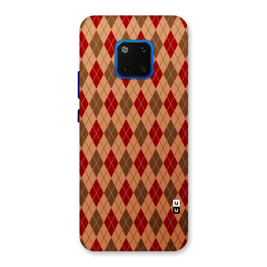 Tiny Checks Diamond Back Case for Huawei Mate 20 Pro