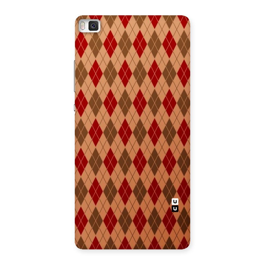 Tiny Checks Diamond Back Case for Huawei P8