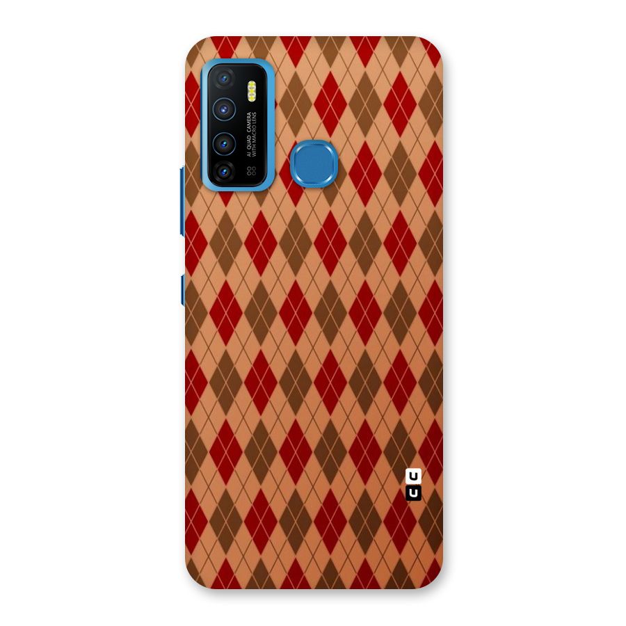 Tiny Checks Diamond Back Case for Infinix Hot 9