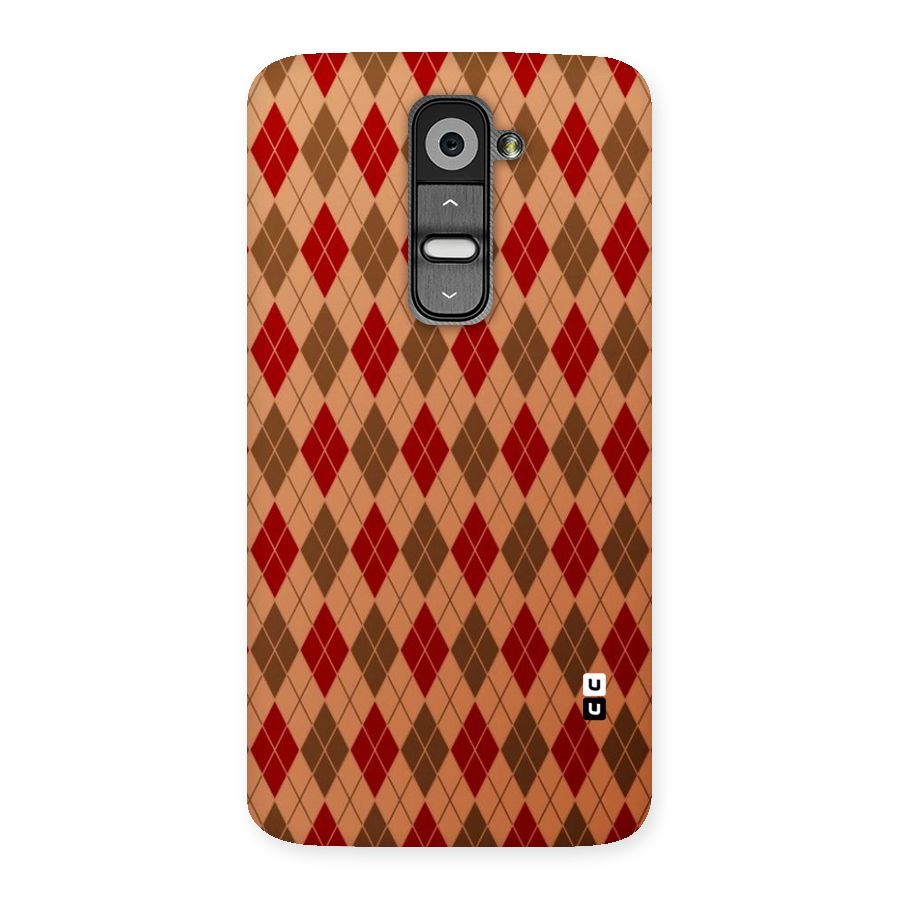 Tiny Checks Diamond Back Case for LG G2
