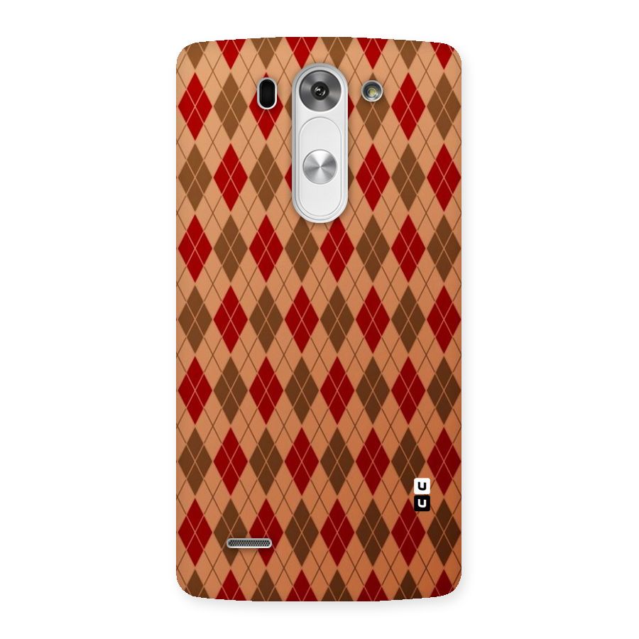 Tiny Checks Diamond Back Case for LG G3 Beat