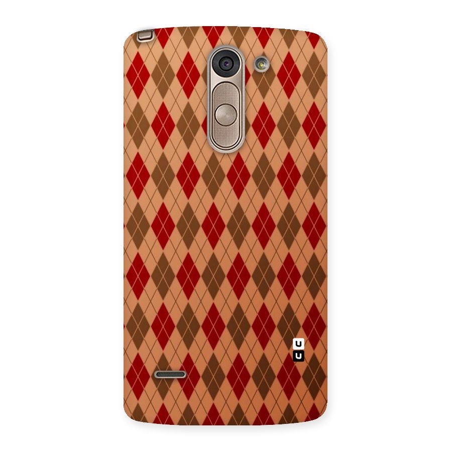 Tiny Checks Diamond Back Case for LG G3 Stylus