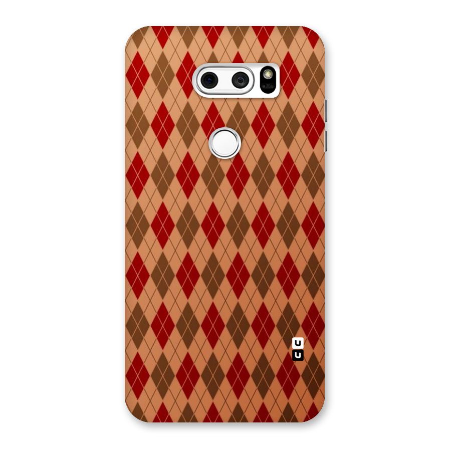 Tiny Checks Diamond Back Case for LG V30