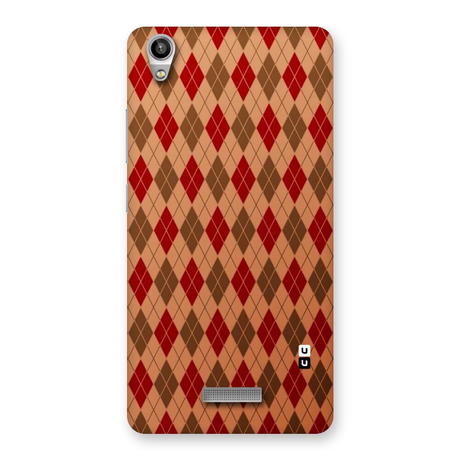 Tiny Checks Diamond Back Case for Lava-Pixel-V1