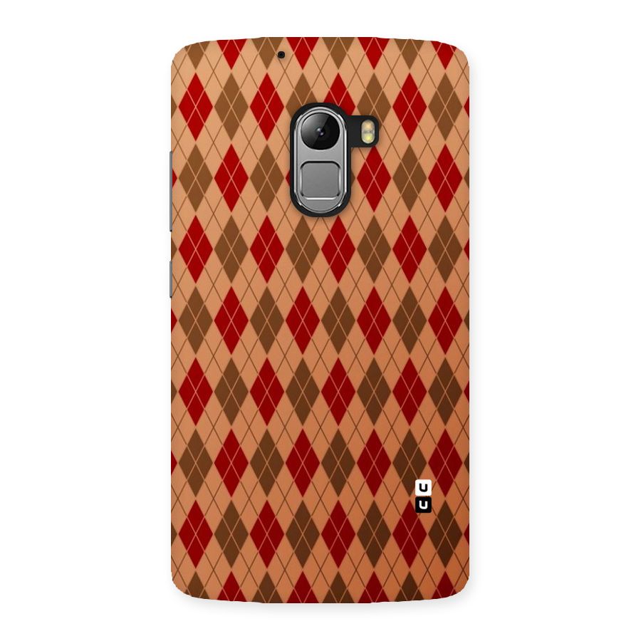 Tiny Checks Diamond Back Case for Lenovo K4 Note