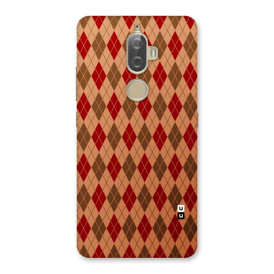 Tiny Checks Diamond Back Case for Lenovo K8 Plus