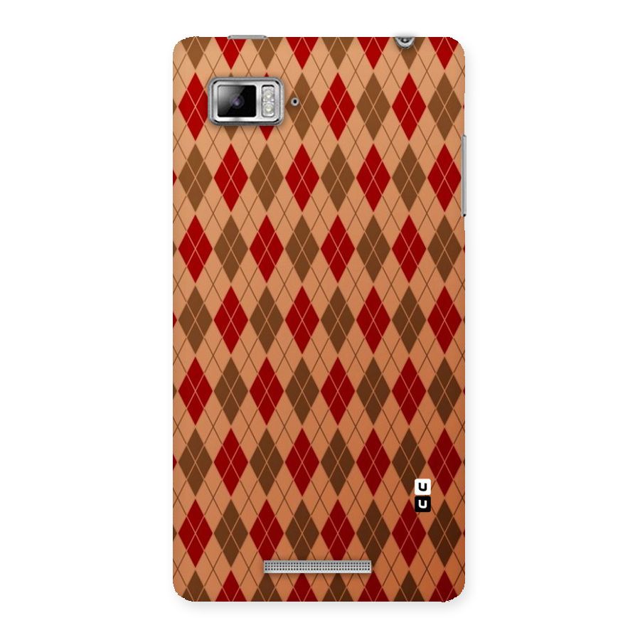 Tiny Checks Diamond Back Case for Lenovo Vibe Z K910