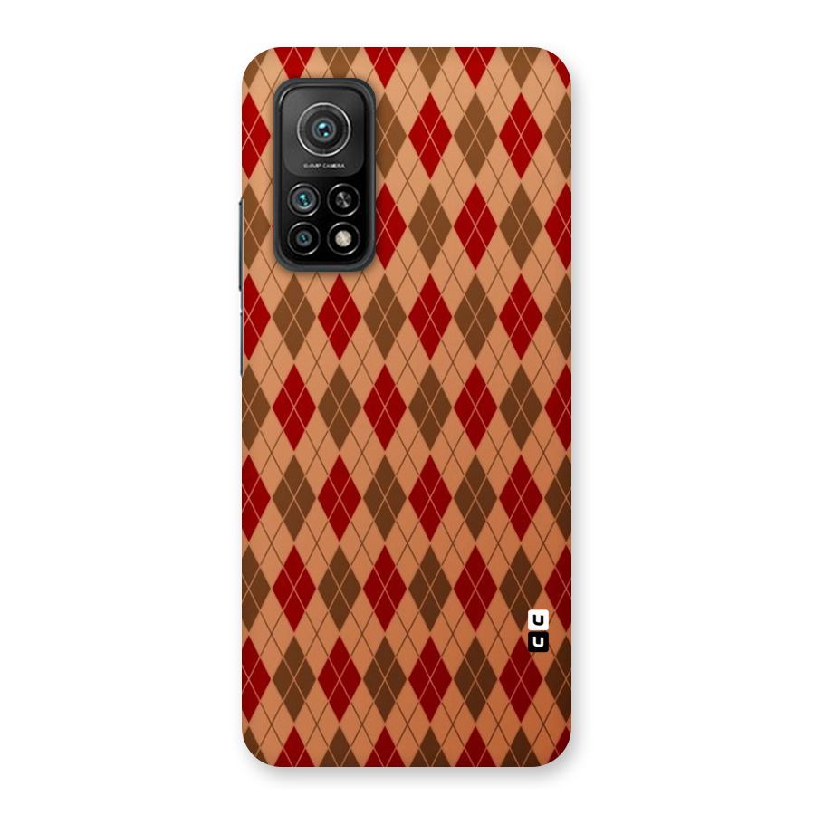 Tiny Checks Diamond Back Case for Mi 10T 5G