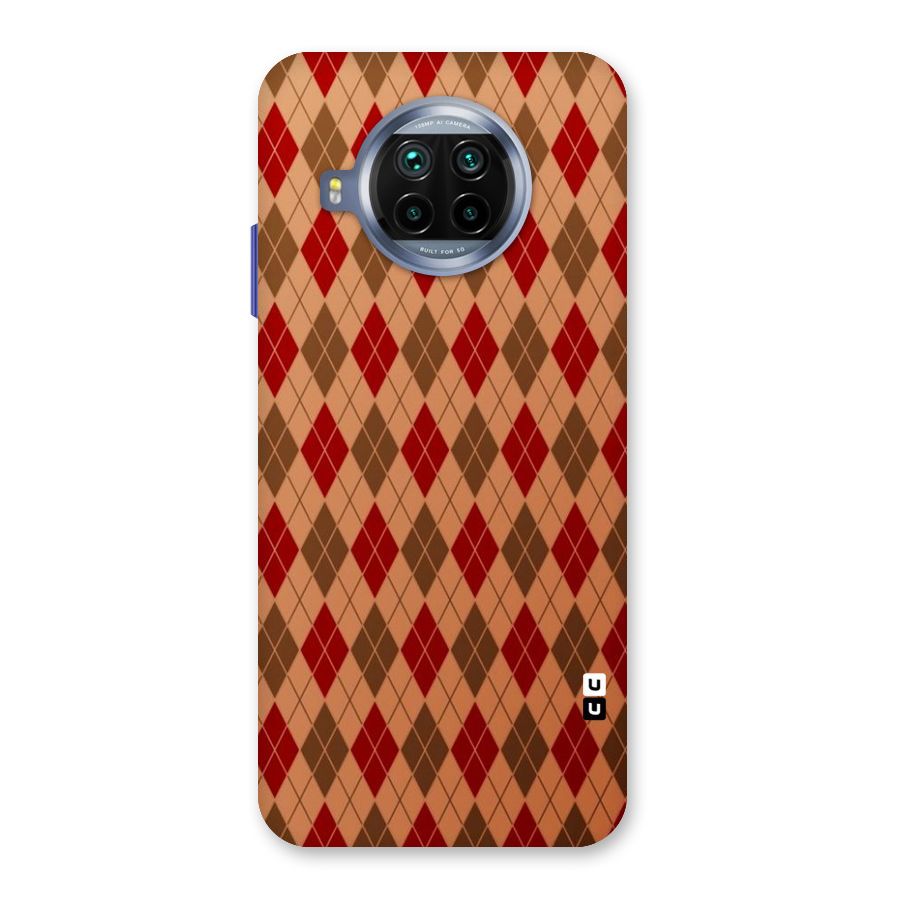 Tiny Checks Diamond Back Case for Mi 10i