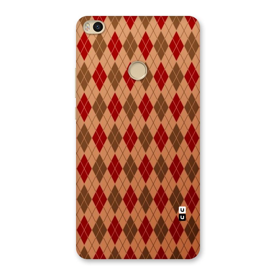 Tiny Checks Diamond Back Case for Mi Max 2