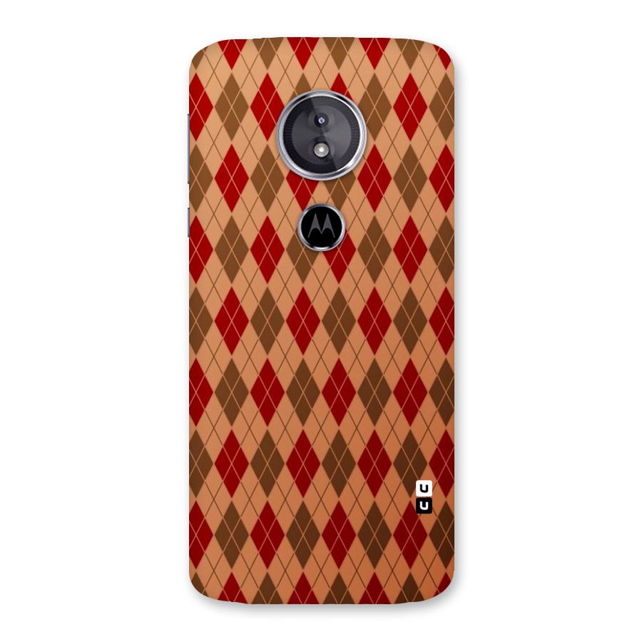 Tiny Checks Diamond Back Case for Moto E5