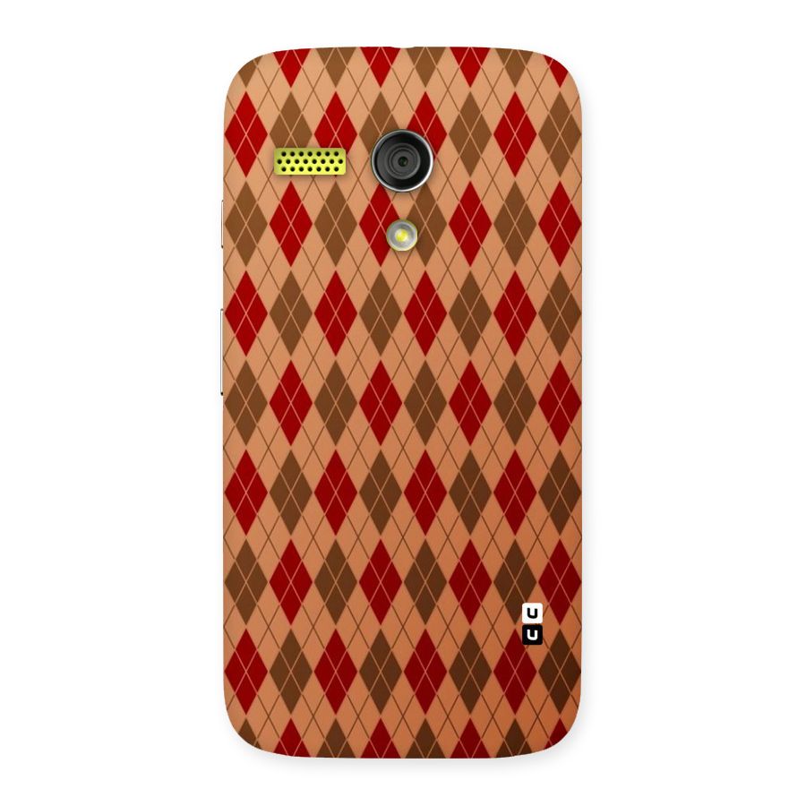 Tiny Checks Diamond Back Case for Moto G