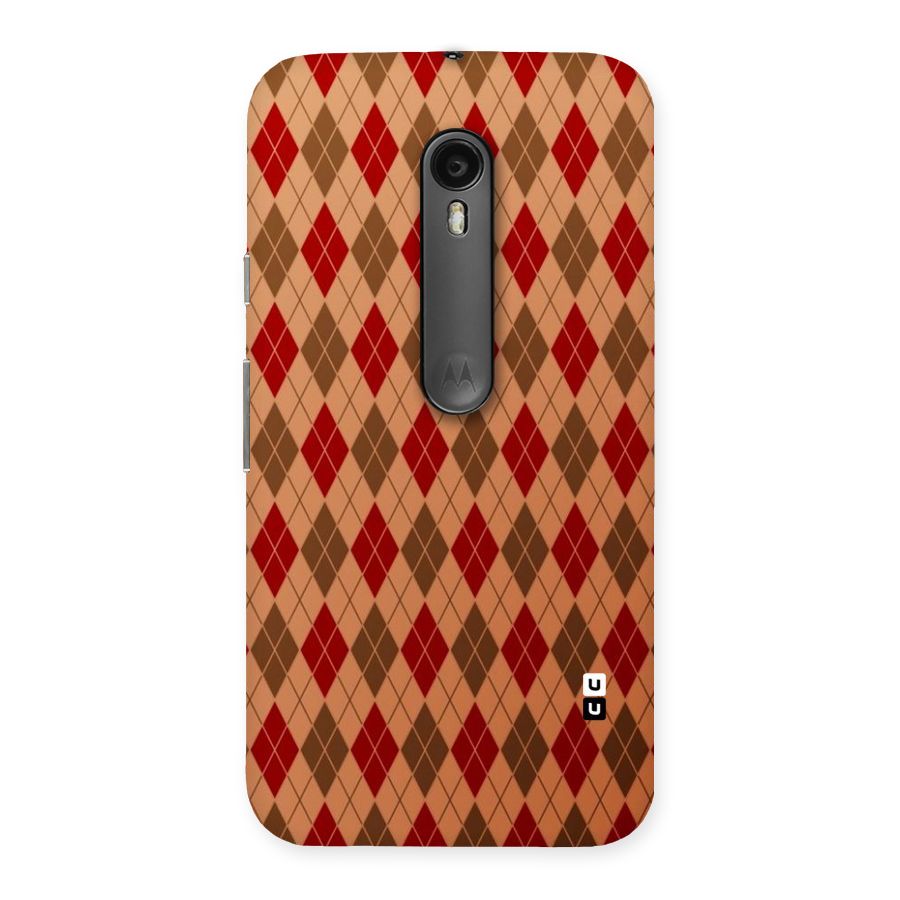 Tiny Checks Diamond Back Case for Moto G3