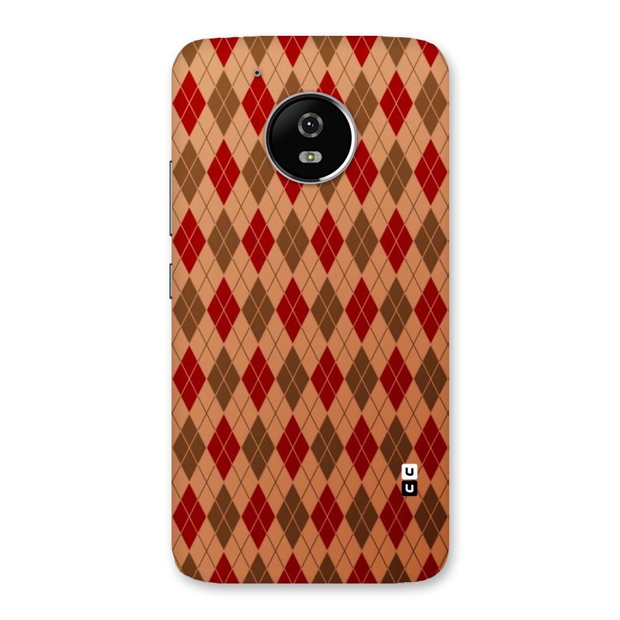 Tiny Checks Diamond Back Case for Moto G5