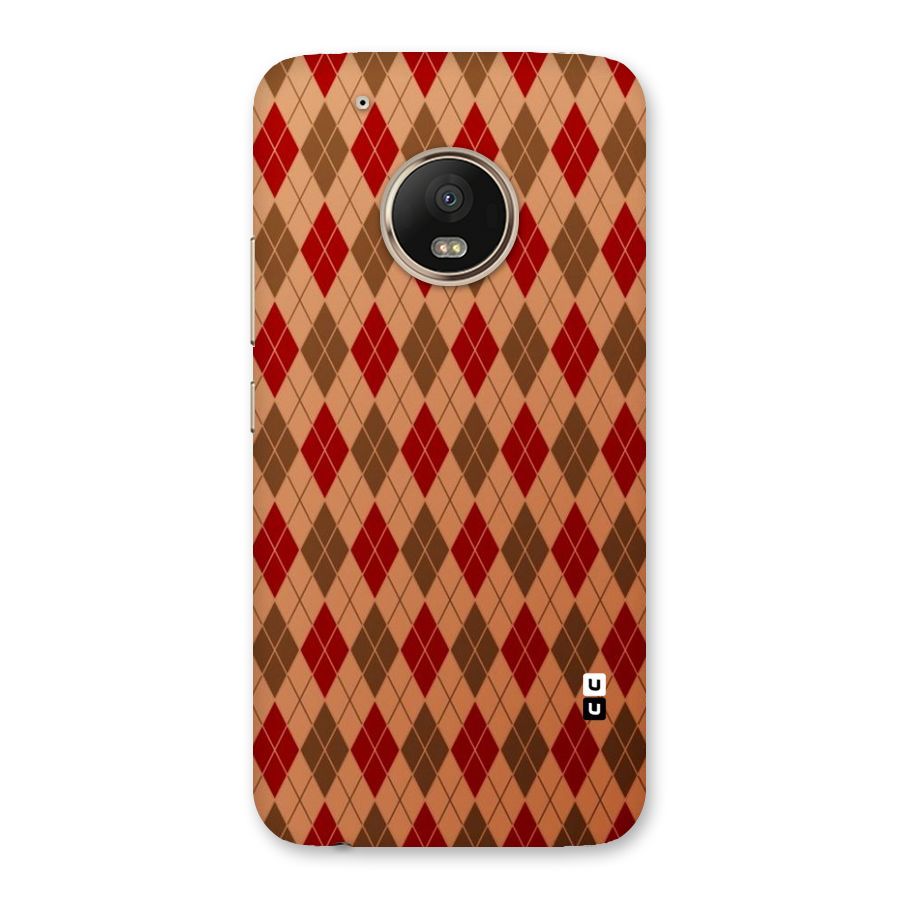 Tiny Checks Diamond Back Case for Moto G5 Plus