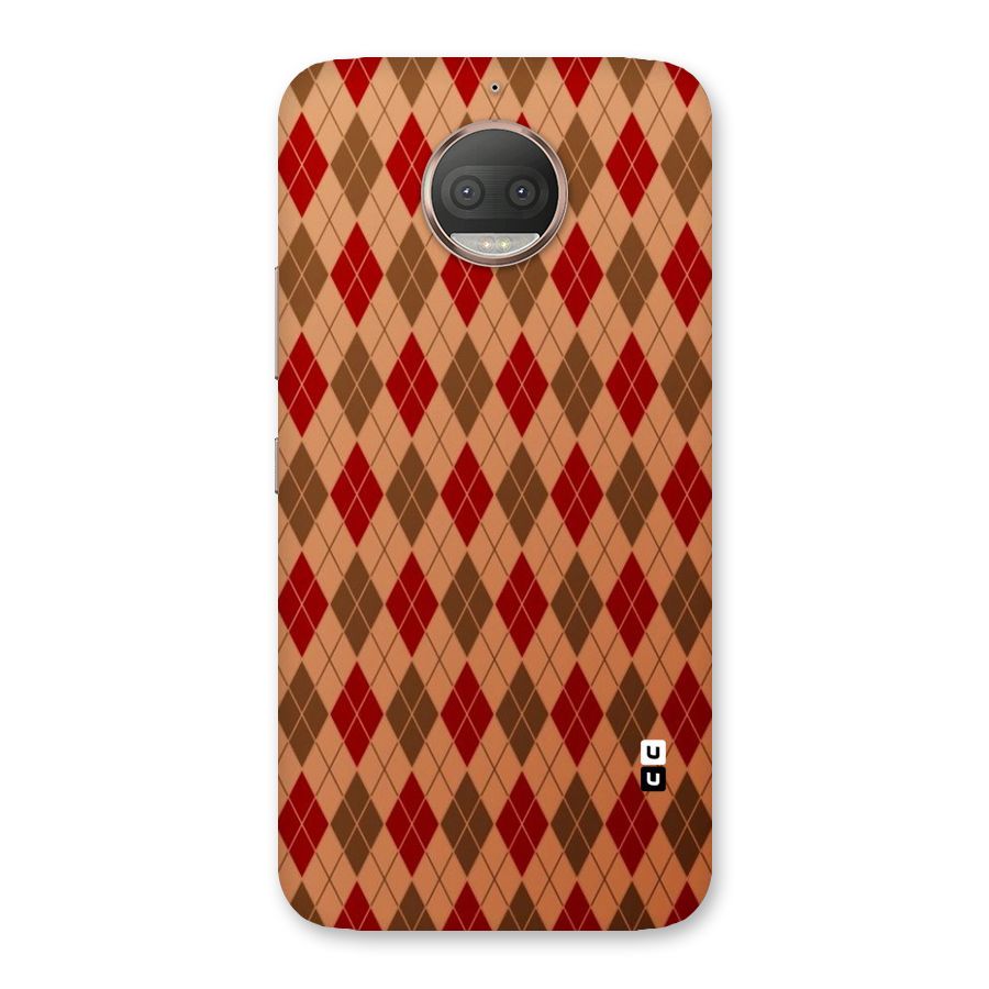 Tiny Checks Diamond Back Case for Moto G5s Plus