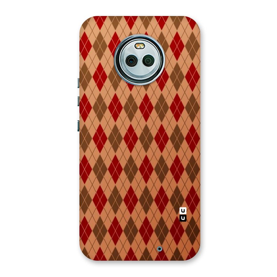 Tiny Checks Diamond Back Case for Moto X4