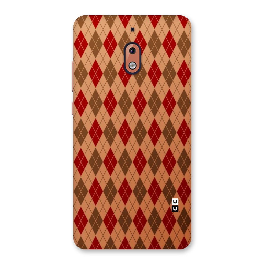Tiny Checks Diamond Back Case for Nokia 2.1