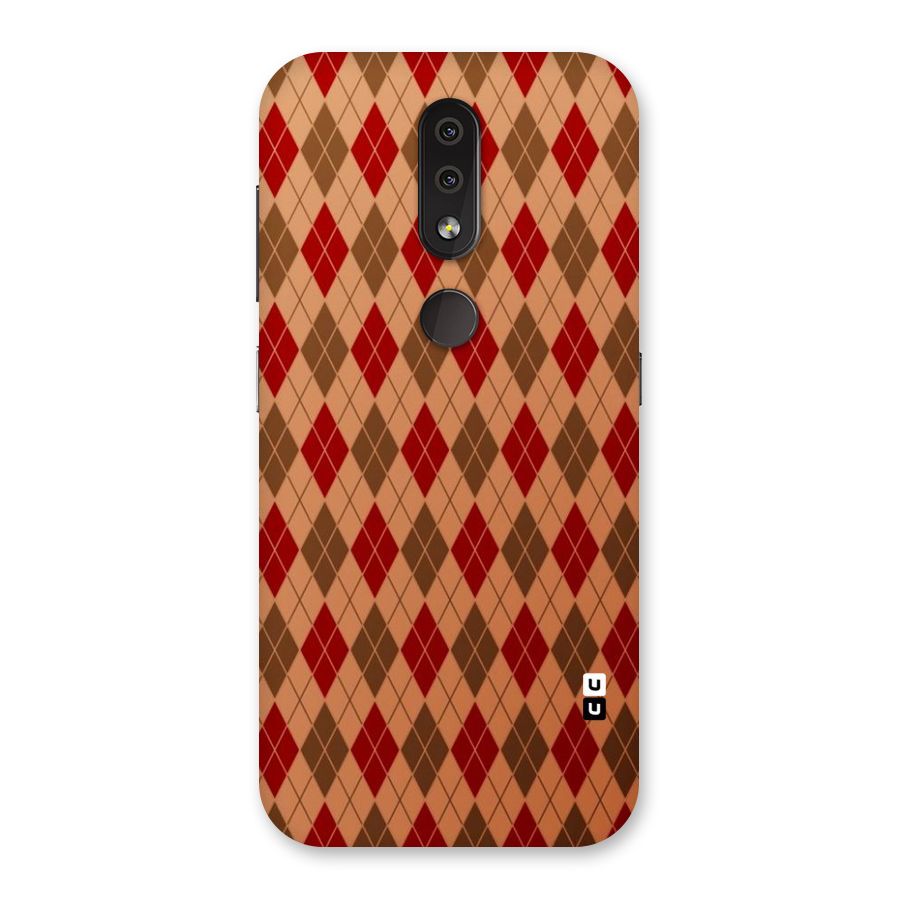 Tiny Checks Diamond Back Case for Nokia 4.2