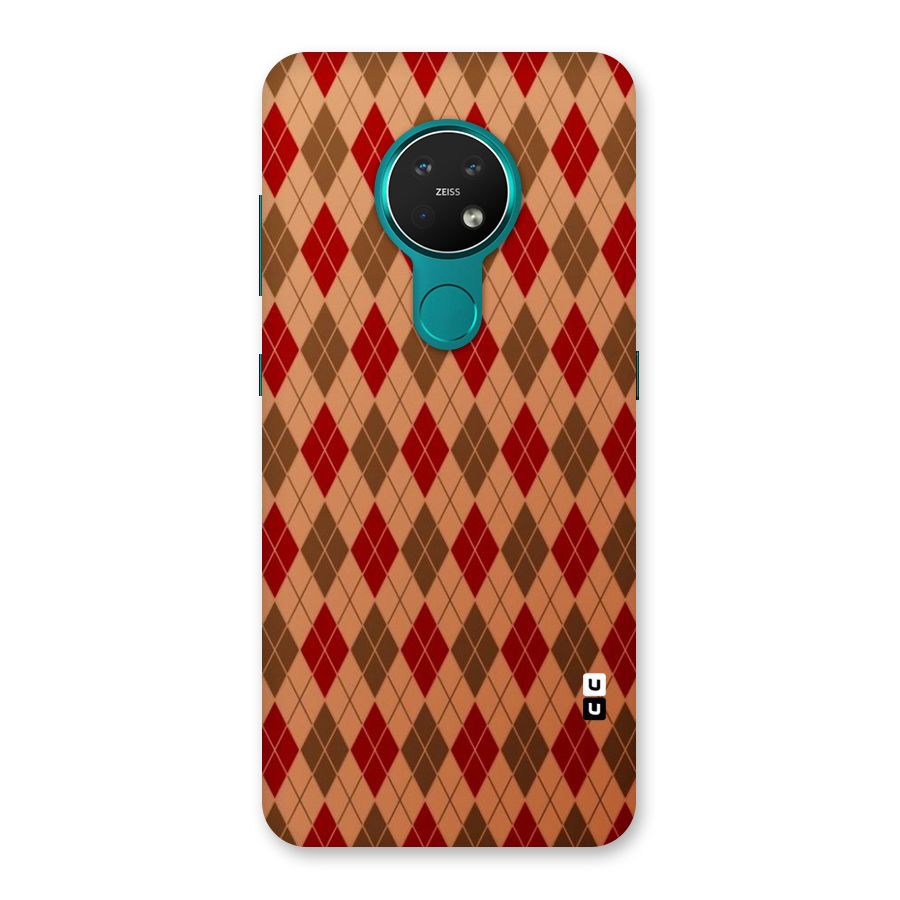 Tiny Checks Diamond Back Case for Nokia 7.2