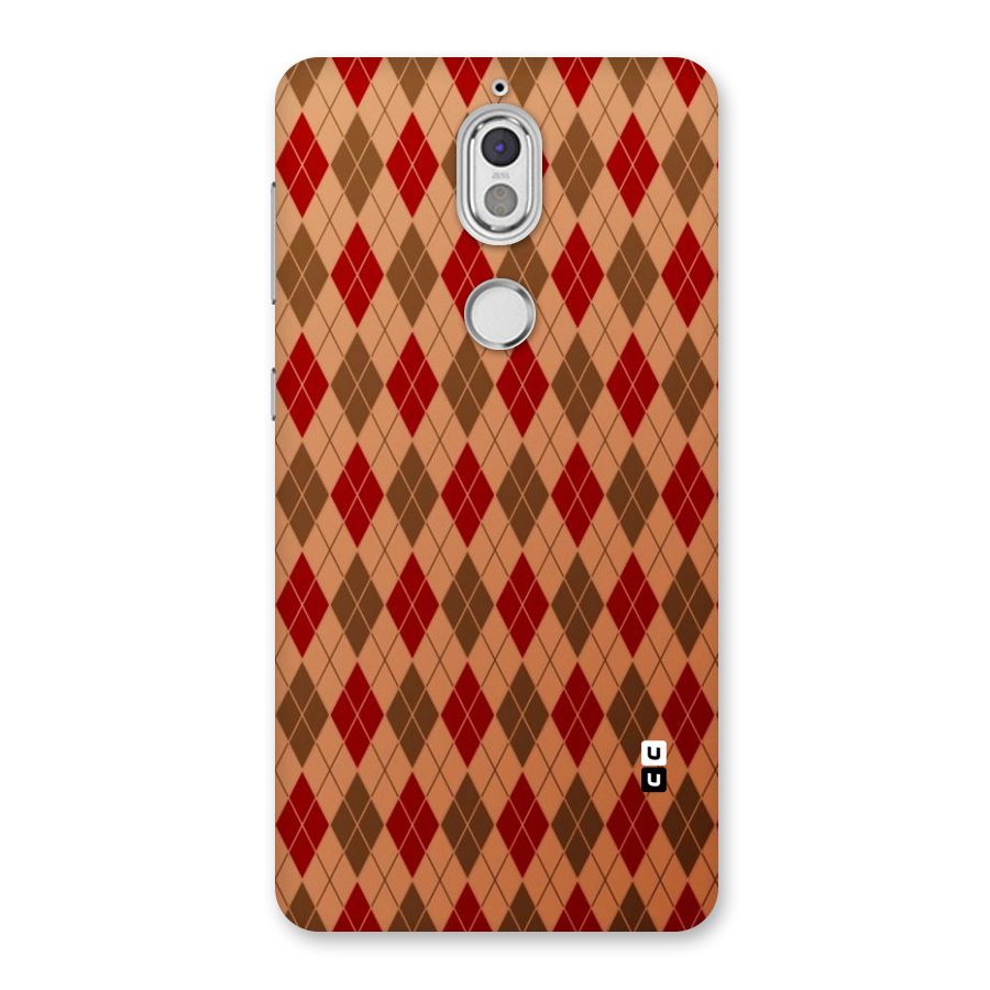 Tiny Checks Diamond Back Case for Nokia 7