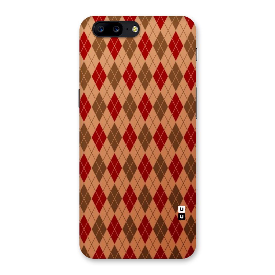 Tiny Checks Diamond Back Case for OnePlus 5