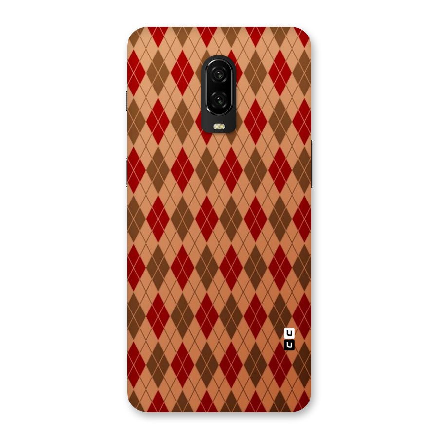 Tiny Checks Diamond Back Case for OnePlus 6T