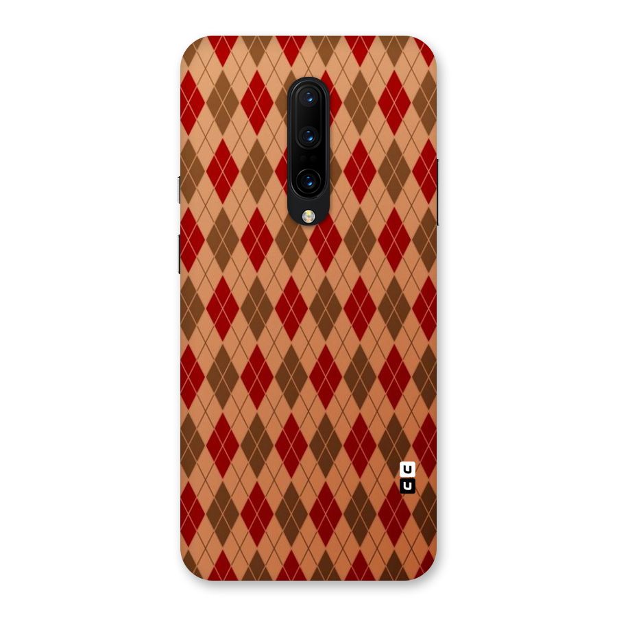 Tiny Checks Diamond Back Case for OnePlus 7 Pro
