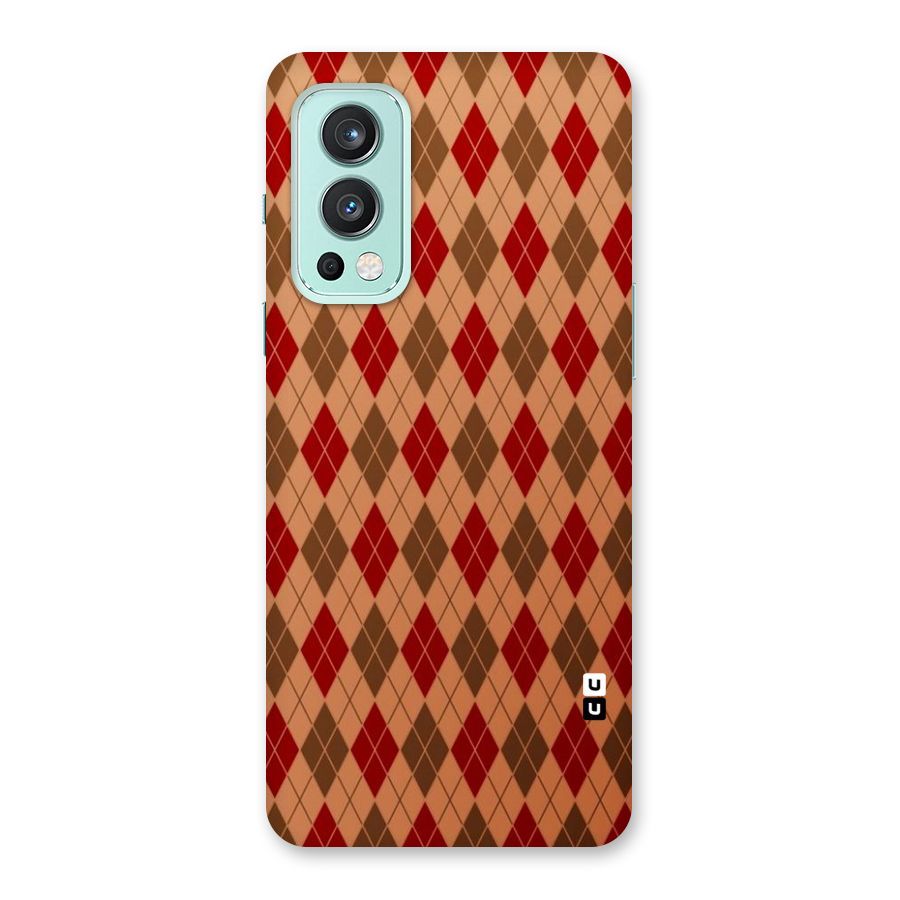 Tiny Checks Diamond Back Case for OnePlus Nord 2 5G