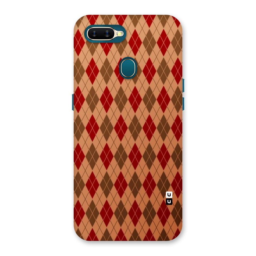 Tiny Checks Diamond Back Case for Oppo A11k