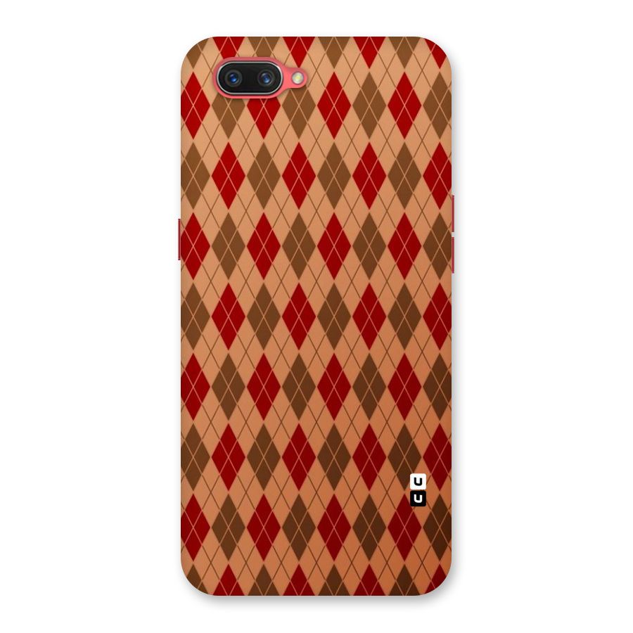 Tiny Checks Diamond Back Case for Oppo A3s