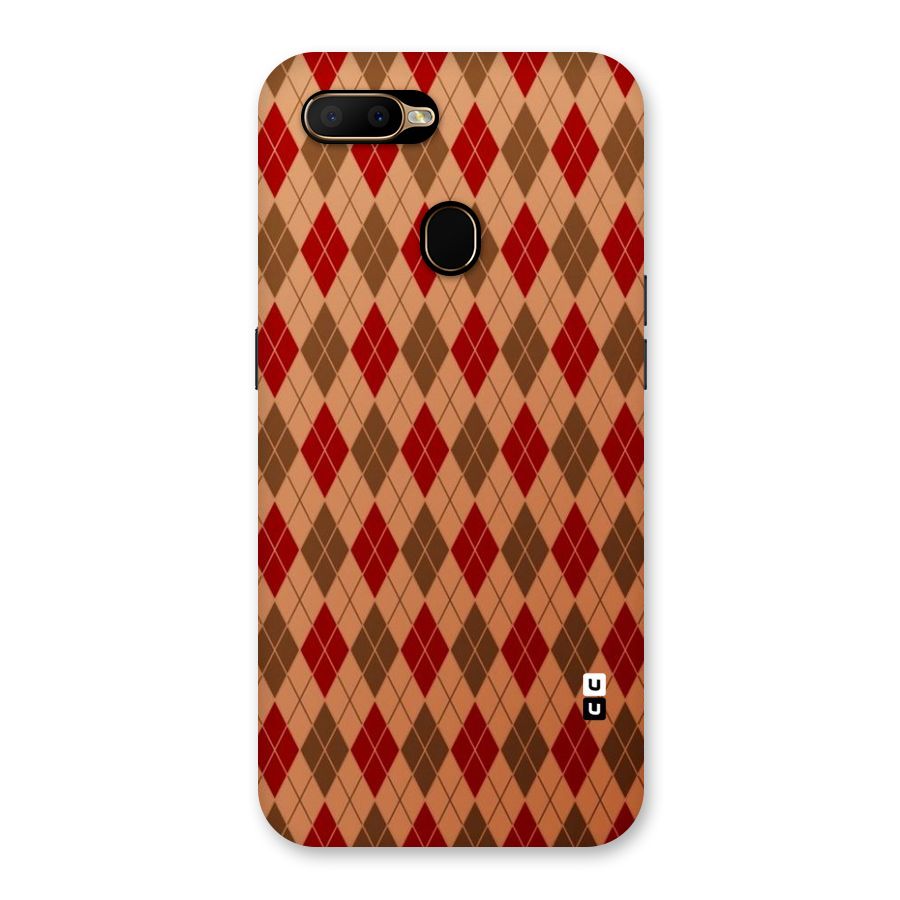 Tiny Checks Diamond Back Case for Oppo A5s