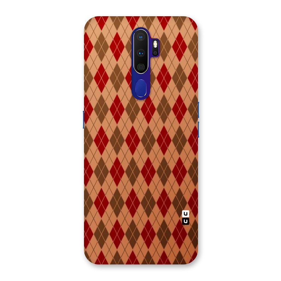 Tiny Checks Diamond Back Case for Oppo A9 (2020)