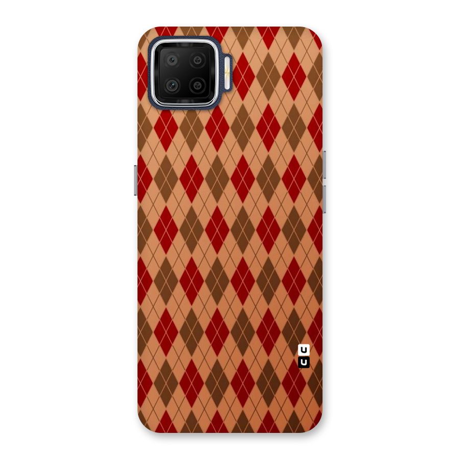 Tiny Checks Diamond Back Case for Oppo F17