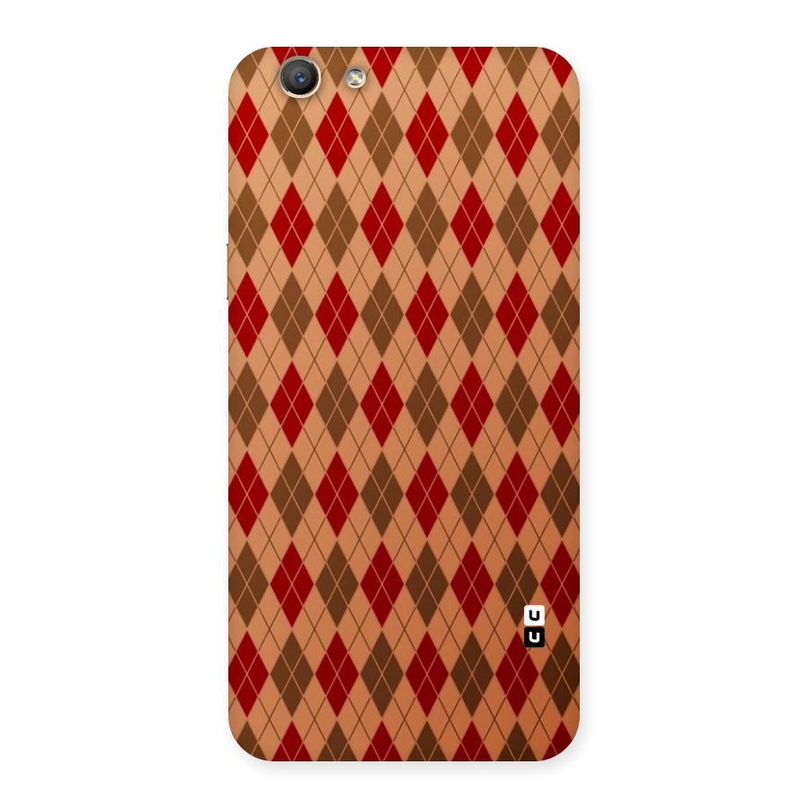 Tiny Checks Diamond Back Case for Oppo F1s