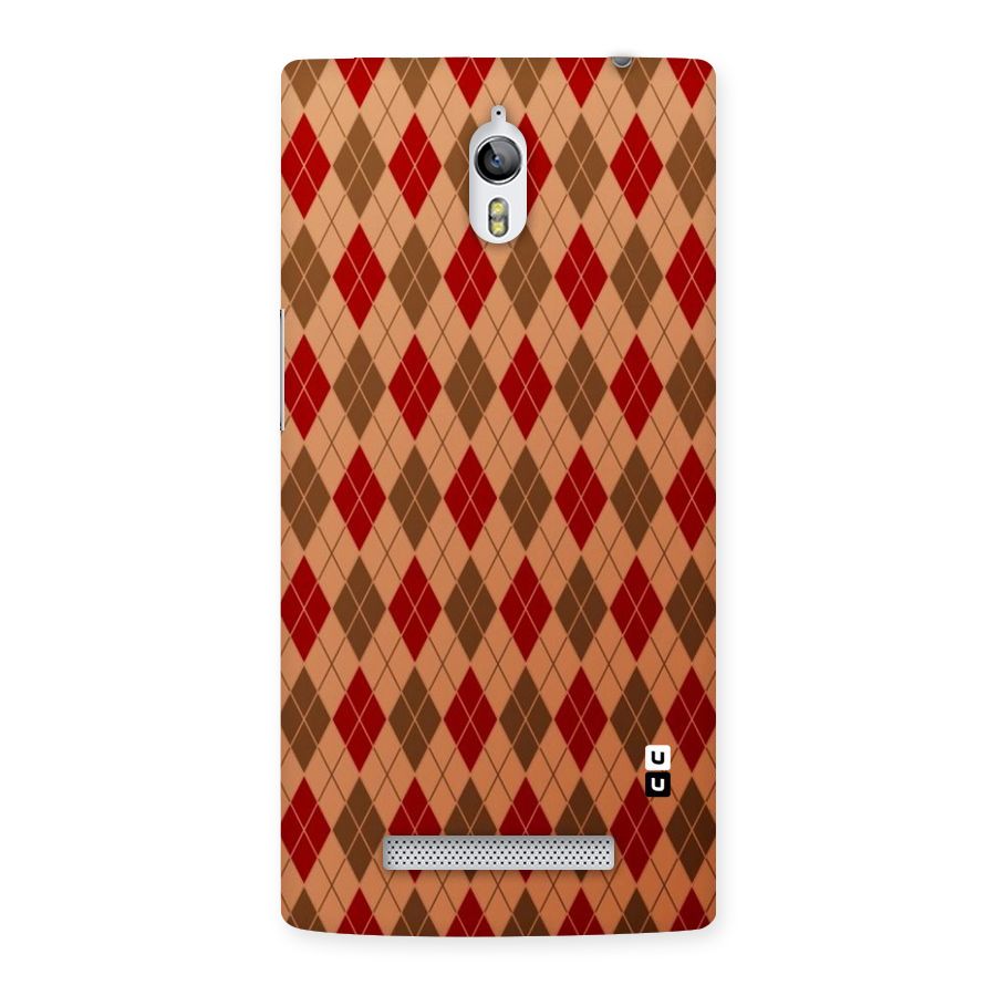 Tiny Checks Diamond Back Case for Oppo Find 7