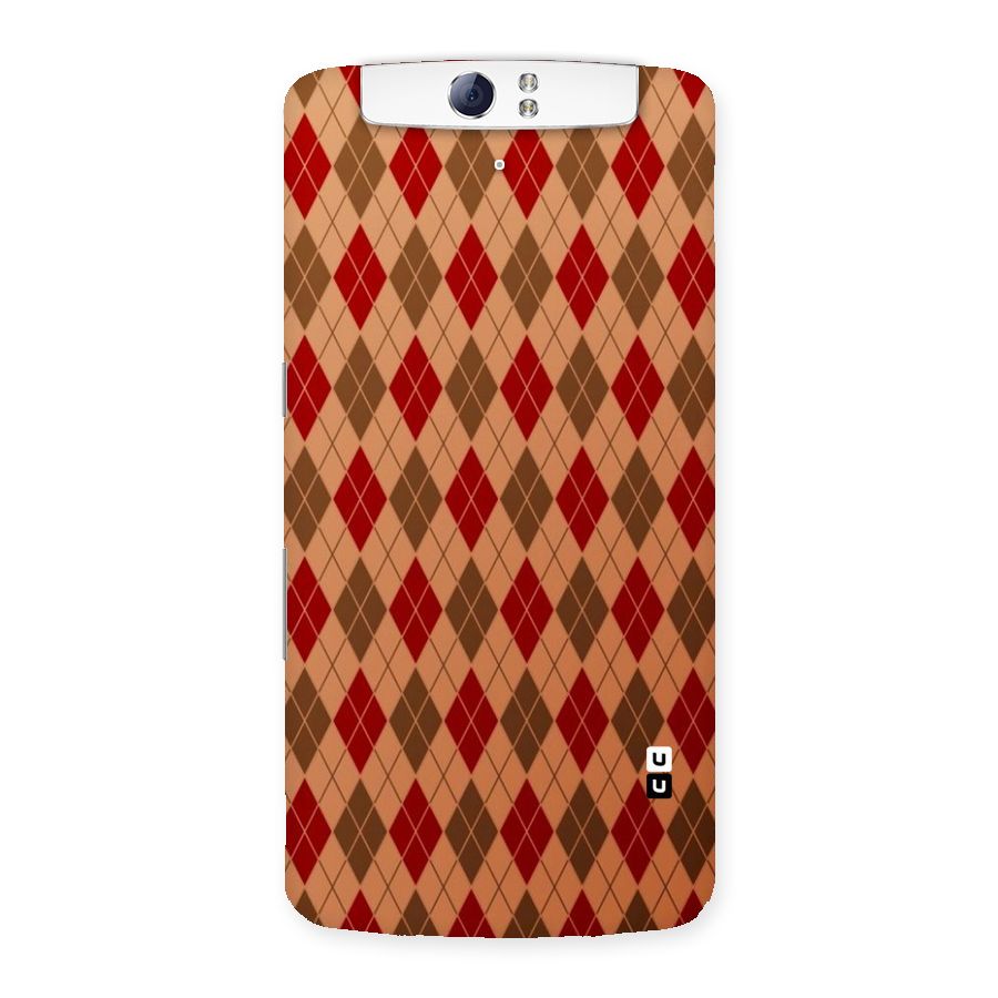 Tiny Checks Diamond Back Case for Oppo N1