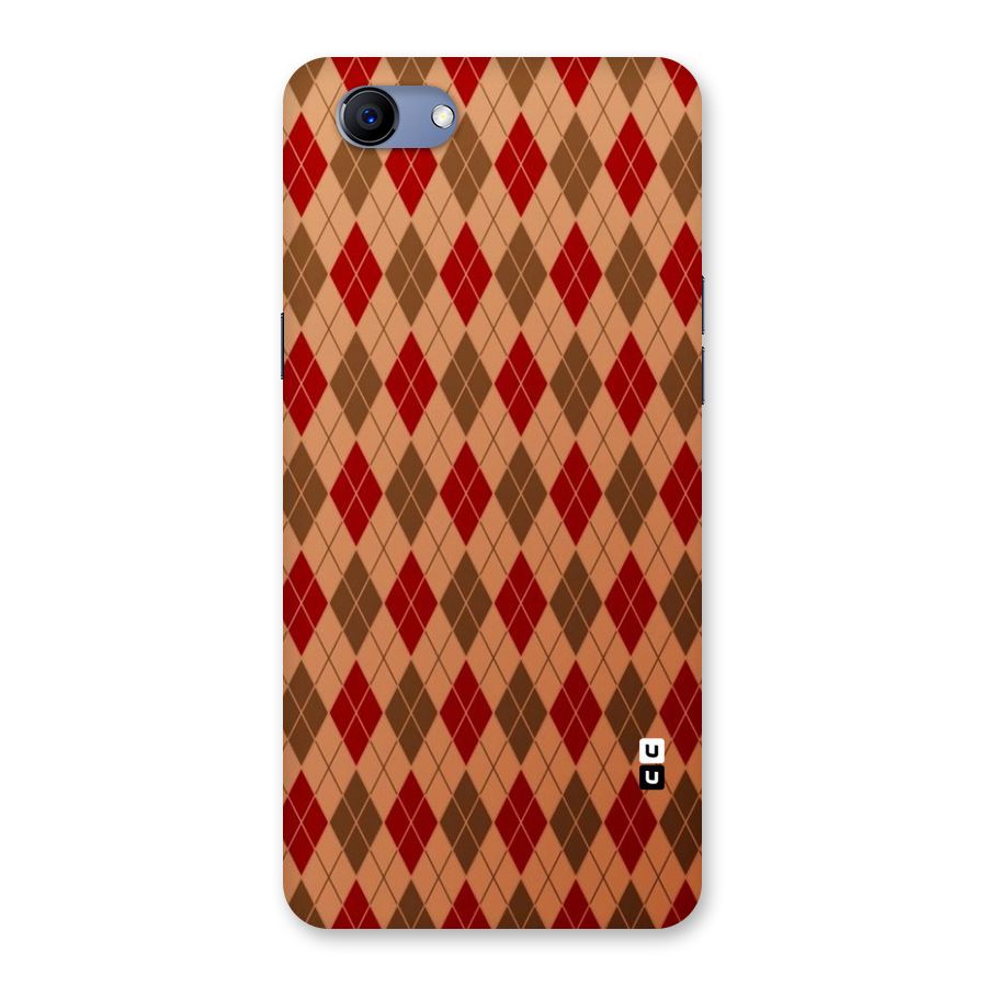 Tiny Checks Diamond Back Case for Oppo Realme 1