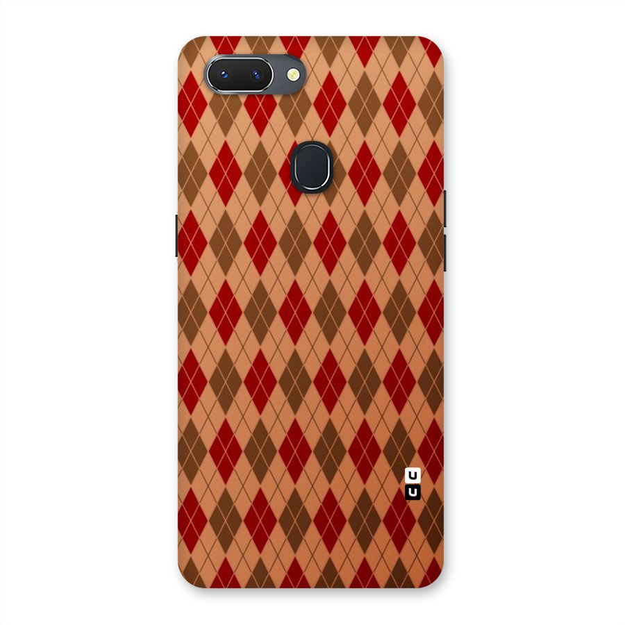 Tiny Checks Diamond Back Case for Oppo Realme 2
