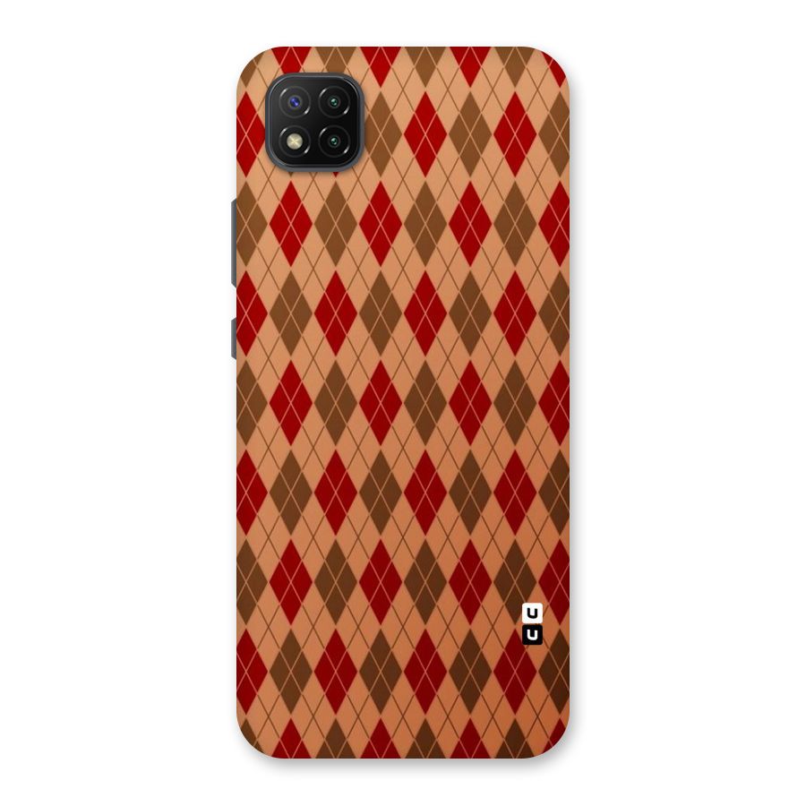 Tiny Checks Diamond Back Case for Poco C3