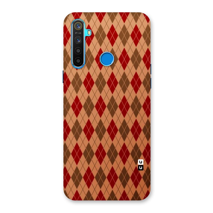 Tiny Checks Diamond Back Case for Realme 5