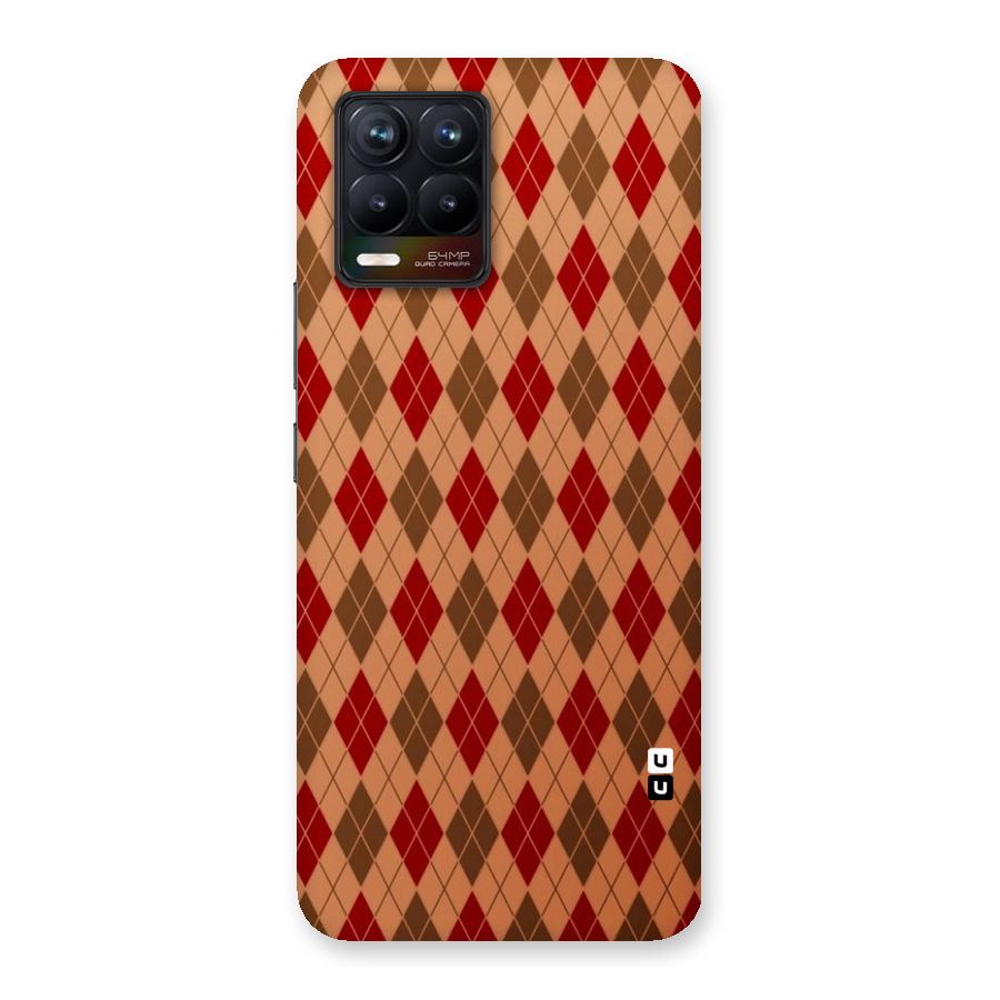Tiny Checks Diamond Back Case for Realme 8