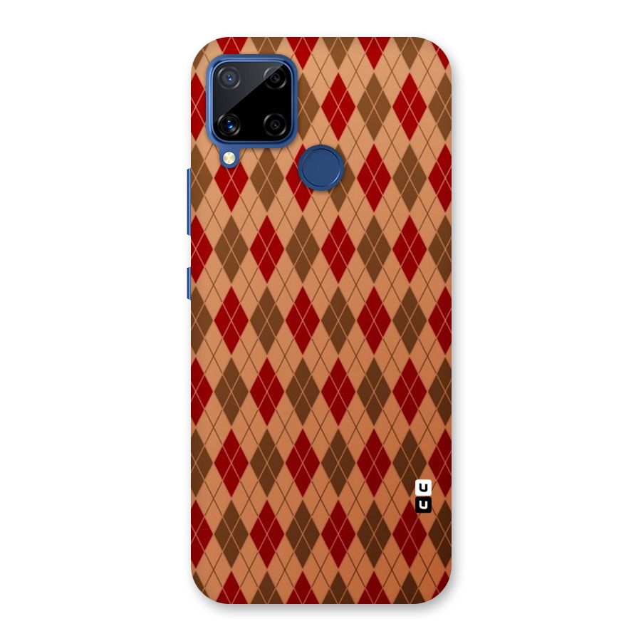 Tiny Checks Diamond Back Case for Realme C15