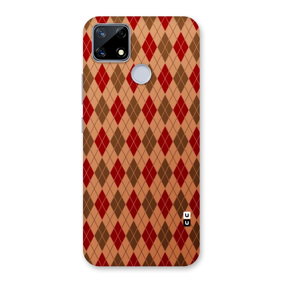 Tiny Checks Diamond Back Case for Realme Narzo 20
