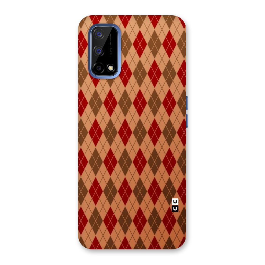 Tiny Checks Diamond Back Case for Realme Narzo 30 Pro