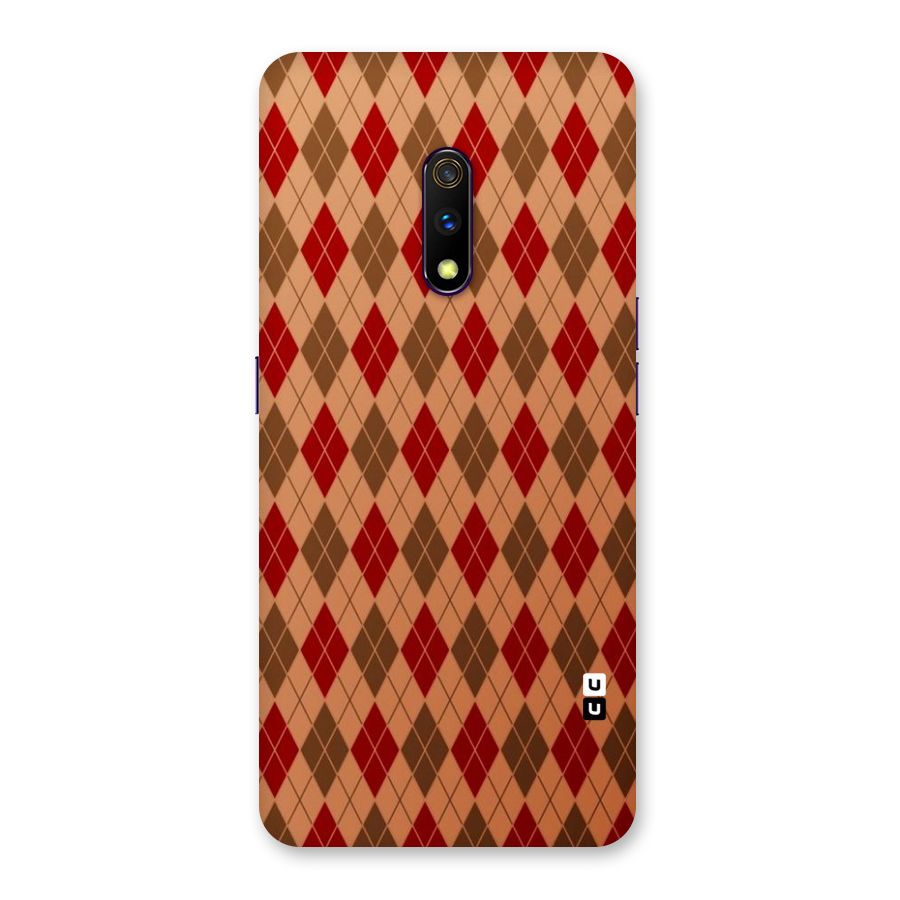 Tiny Checks Diamond Back Case for Realme X