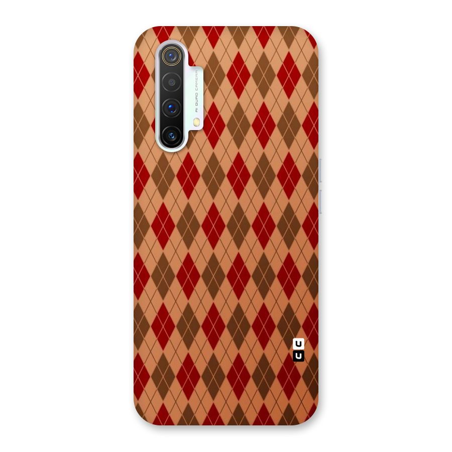 Tiny Checks Diamond Back Case for Realme X3
