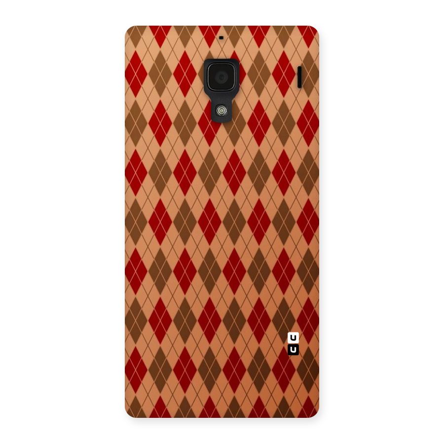 Tiny Checks Diamond Back Case for Redmi 1S