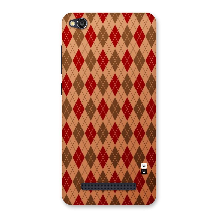 Tiny Checks Diamond Back Case for Redmi 4A