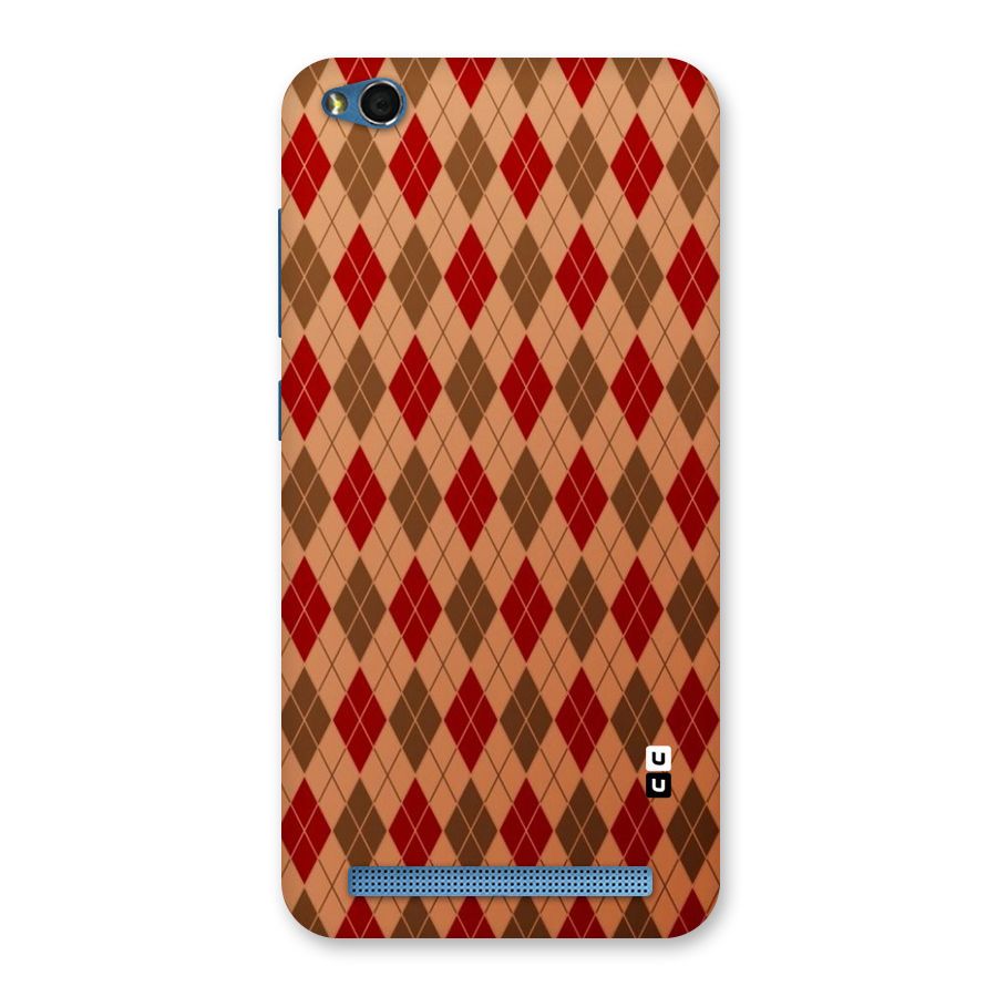Tiny Checks Diamond Back Case for Redmi 5A
